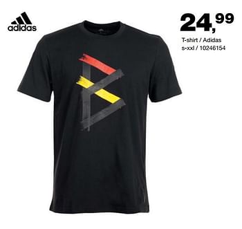 Promoties T-shirt - adidas - Adidas - Geldig van 09/06/2021 tot 11/07/2021 bij Bristol