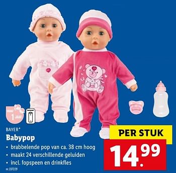 Promoties Babypop - Bayer - Geldig van 14/06/2021 tot 19/06/2021 bij Lidl