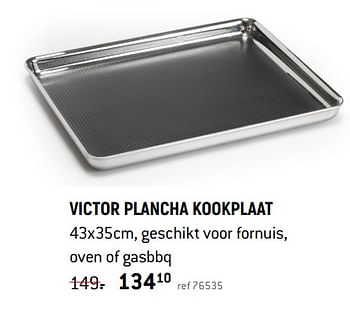Promoties Victor plancha kookplaat - Barbecook - Geldig van 07/06/2021 tot 30/09/2021 bij Unikamp