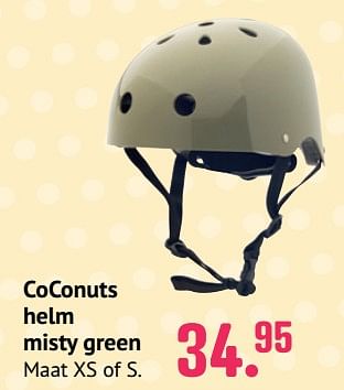 Promotions Coconuts helm misty green - Coconuts - Valide de 10/06/2021 à 31/07/2021 chez Unikamp