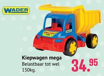 Promoties Kiepwagen mega - Wader - Geldig van 10/06/2021 tot 31/07/2021 bij Unikamp