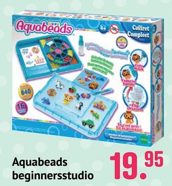 Promotions Aquabeads beginnersstudio - Aquabeads - Valide de 10/06/2021 à 31/07/2021 chez Unikamp