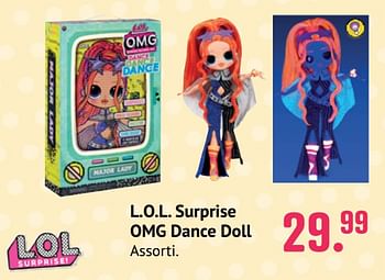 Promoties L.o.l. surprise omg dance doll - LOL Surprise - Geldig van 10/06/2021 tot 31/07/2021 bij Unikamp