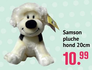 Promotions Samson pluche hond - Samson - Valide de 10/06/2021 à 31/07/2021 chez Unikamp