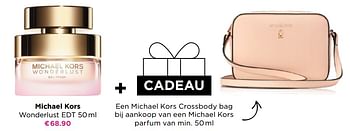 Promoties Michael kors wonderlust edt - Michael Kors - Geldig van 14/06/2021 tot 30/06/2021 bij ICI PARIS XL