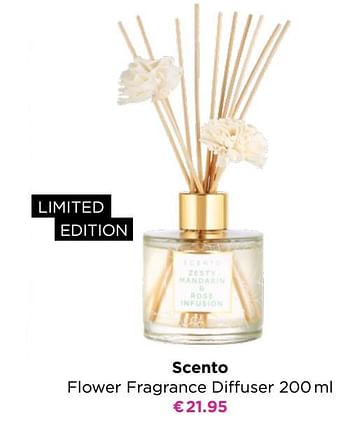 Promoties Scento flower fragrance diffuser - Scento - Geldig van 14/06/2021 tot 30/06/2021 bij ICI PARIS XL