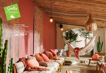 Promoties Babylon tapijt indoor-outdoor - Huismerk - Casa - Geldig van 12/06/2021 tot 01/08/2021 bij Casa