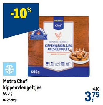 Promoties Metro chef kippenvleugeltjes - Huismerk - Makro - Geldig van 16/06/2021 tot 29/06/2021 bij Makro