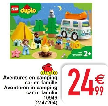 Promoties Aventures en camping car en famille avonturen in camping car in familie 10946 - Lego - Geldig van 15/06/2021 tot 28/06/2021 bij Cora