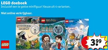 Promoties Lego doeboek - Lego - Geldig van 15/06/2021 tot 27/06/2021 bij Kruidvat