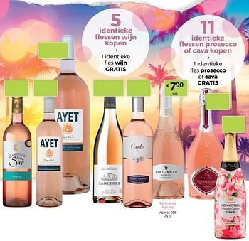 Promoties Bericanto rosato vicenza doc - Rosé wijnen - Geldig van 18/06/2021 tot 01/07/2021 bij BelBev