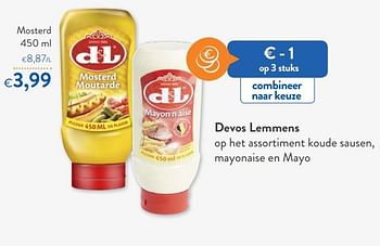 Promoties Devos lemmens mosterd - Devos Lemmens - Geldig van 16/06/2021 tot 29/06/2021 bij OKay