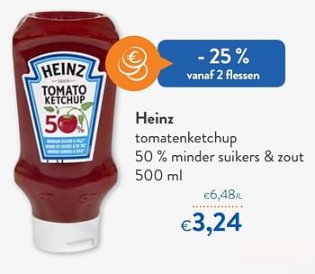 Promoties Heinz tomatenketchup - Heinz - Geldig van 16/06/2021 tot 29/06/2021 bij OKay