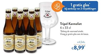 Promotions Tripel karmeliet - TRipel Karmeliet - Valide de 16/06/2021 à 29/06/2021 chez OKay