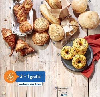 Promoties Snackbroodje - Huismerk - Okay  - Geldig van 16/06/2021 tot 29/06/2021 bij OKay