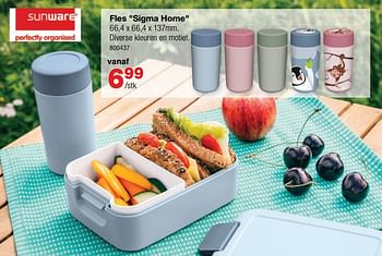 Promoties Fles sigma home - Sunware - Geldig van 14/06/2021 tot 29/08/2021 bij Home & Co