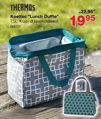 Promoties Koeltas lunch duffle - Thermos - Geldig van 14/06/2021 tot 29/08/2021 bij Home & Co