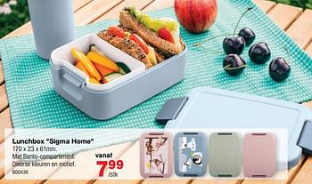 Promoties Lunchbox sigma home - Sunware - Geldig van 14/06/2021 tot 29/08/2021 bij Home & Co
