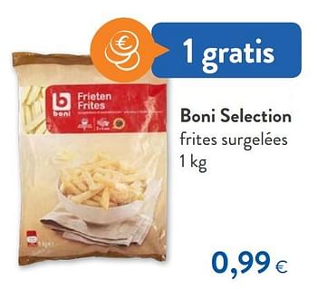 Promoties Boni selection frites surgelées - Boni - Geldig van 16/06/2021 tot 29/06/2021 bij OKay