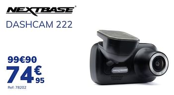 Promoties Dashcam 222 - Nextbase - Geldig van 16/06/2021 tot 17/07/2021 bij Auto 5