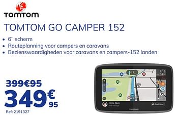 Promoties Tomtom go camper 152 - TomTom - Geldig van 16/06/2021 tot 17/07/2021 bij Auto 5