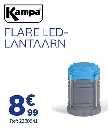 Promoties Flare ledlantaarn - Kampa - Geldig van 16/06/2021 tot 17/07/2021 bij Auto 5
