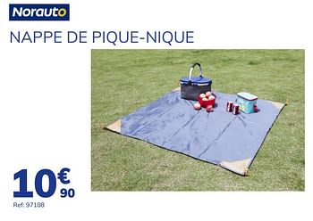 Promoties Nappe de pique-nique - Norauto - Geldig van 16/06/2021 tot 17/07/2021 bij Auto 5