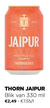 Promotions Thorn jaipur - Produit Maison - Jumbo - Valide de 16/06/2021 à 29/06/2021 chez Jumbo