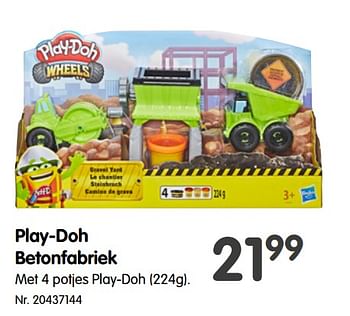 Promoties Play-doh betonfabriek - Play-Doh - Geldig van 16/06/2021 tot 29/06/2021 bij Fun
