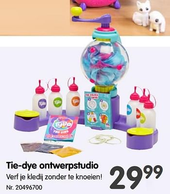 Promoties Tie-dye ontwerpstudio - Tybo - Geldig van 16/06/2021 tot 29/06/2021 bij Fun