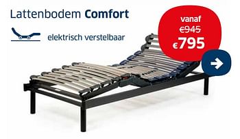 Promoties Lattenbodem comfort - Huismerk - Sleeplife - Geldig van 01/07/2021 tot 31/07/2021 bij Sleeplife