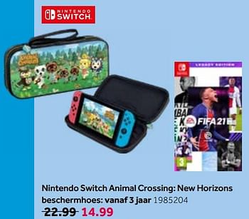 Promoties Nintendo switch animal crossing - Nintendo - Geldig van 19/06/2021 tot 04/07/2021 bij Intertoys