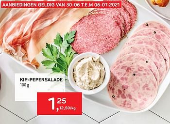 Promoties Kip-pepersalade - Huismerk - Alvo - Geldig van 30/06/2021 tot 13/07/2021 bij Alvo
