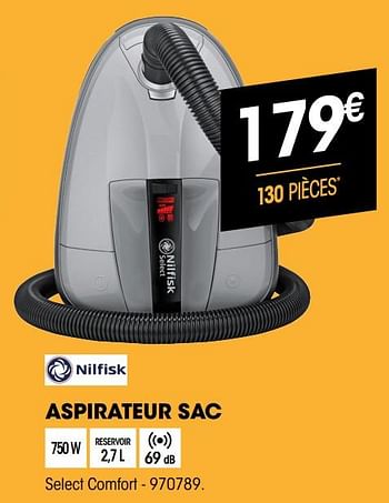 Promotions Nilfisk aspirateur sac - Nilfisk - Valide de 01/07/2021 à 31/07/2021 chez Electro Depot