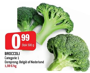 Promoties Broccoli - Huismerk - Smatch - Geldig van 30/06/2021 tot 06/07/2021 bij Smatch