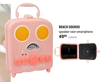 Promoties Beach sounds - Sunny Life - Geldig van 01/07/2021 tot 12/07/2021 bij Freetime