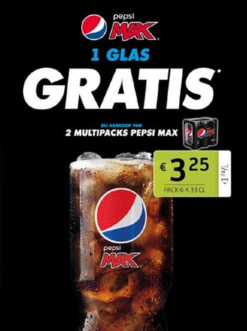 Promoties Pepsi max - Pepsi - Geldig van 02/07/2021 tot 15/07/2021 bij BelBev