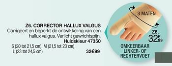 Promoties Corrector hallux valgus - Epitact - Geldig van 01/07/2021 tot 15/12/2021 bij Damart