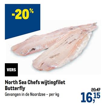 Promoties North sea chefs wijtingfilet butterfly - North Sea Chefs - Geldig van 14/07/2021 tot 27/07/2021 bij Makro