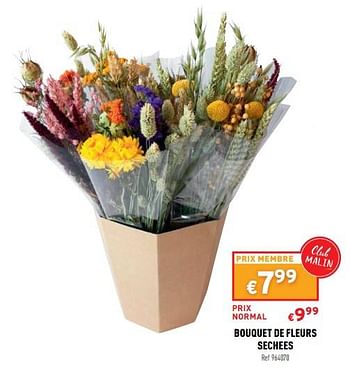 Promotions Bouquet de fleurs sechees - Produit maison - Trafic  - Valide de 14/07/2021 à 18/07/2021 chez Trafic