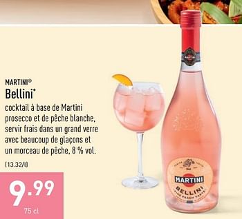 MARTINI® Bellini bon marché chez ALDI