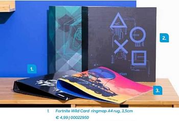 Promoties Fortnite wild card ringmap a4 rug - Fortnite - Geldig van 20/07/2021 tot 17/10/2021 bij Ava