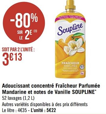 Soupline Adoucissant Vanille