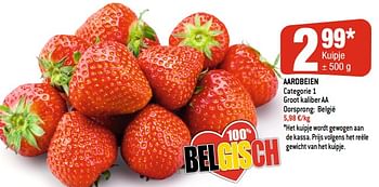 Promoties Aardbeien - Huismerk - Smatch - Geldig van 14/07/2021 tot 20/07/2021 bij Smatch