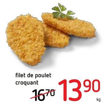 Promotions Filet de poulet croquant - Produit Maison - Spar Retail - Valide de 15/07/2021 à 28/07/2021 chez Spar (Colruytgroup)