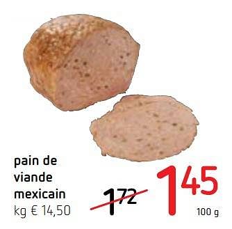 Promotions Pain de viande mexicain - Produit Maison - Spar Retail - Valide de 15/07/2021 à 28/07/2021 chez Spar (Colruytgroup)