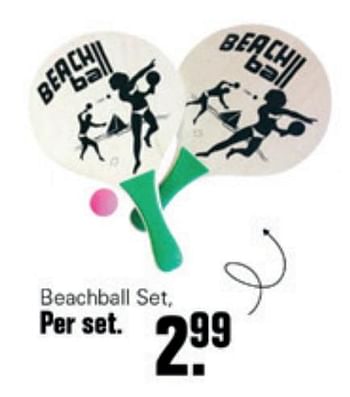 Promoties Beachball set - Geldig van 14/07/2021 tot 31/07/2021 bij De Online Drogist