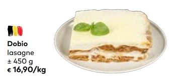 Promoties Dobio lasagne - Dobio - Geldig van 14/07/2021 tot 10/08/2021 bij Bioplanet