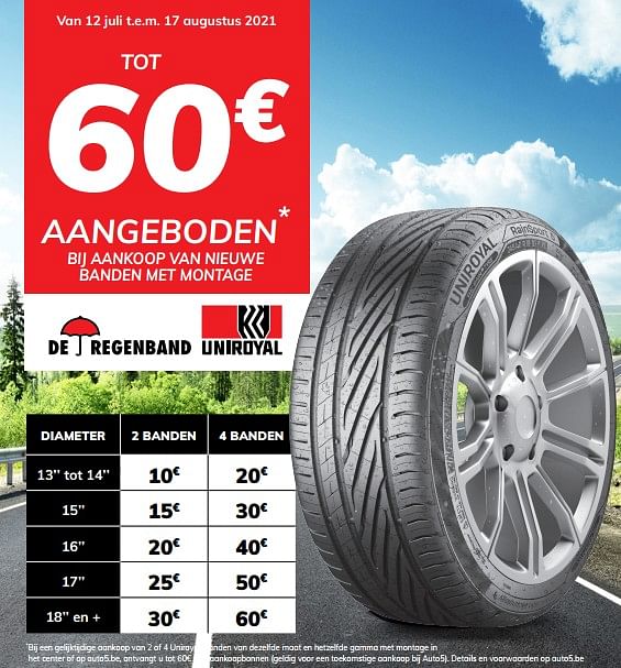 Banden & Velgen (auto) - Auto's & Motoren promoties - Promoties.be