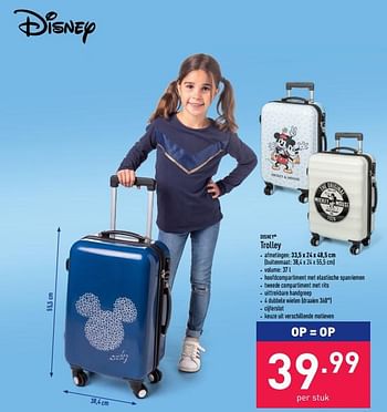 Promoties Trolley - Disney - Geldig van 26/07/2021 tot 06/08/2021 bij Aldi